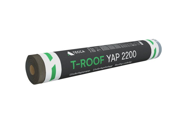 Underlagspapp T-Roof YAP 2200 1 x 10 meter - Tecca